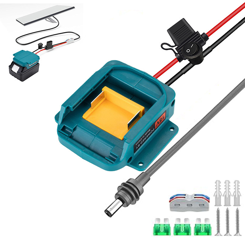 Suitable for Dewalt Makita Milwaukee Battery Dc552.1 18V Adapter