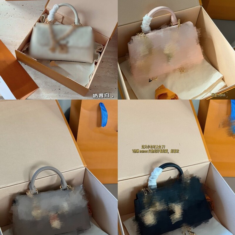 25 New Cross-Border Mini Madeleine Bb Lock Cowhide Women's Bag Crossbody Hand Carry Fast Distribution