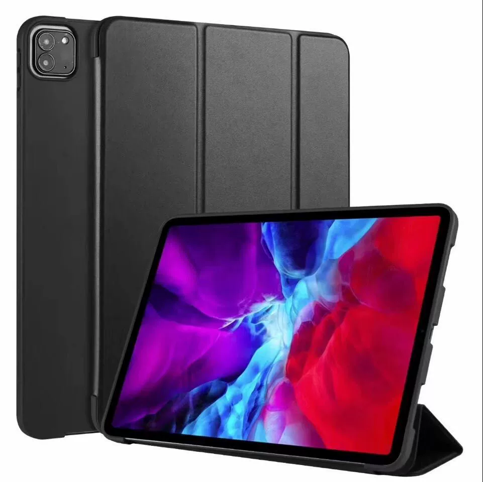 Силиконовый мягкий чехол для iPad (mini/9.7/10.2/10.9/11/12.9), полное покрытие, многоцветный