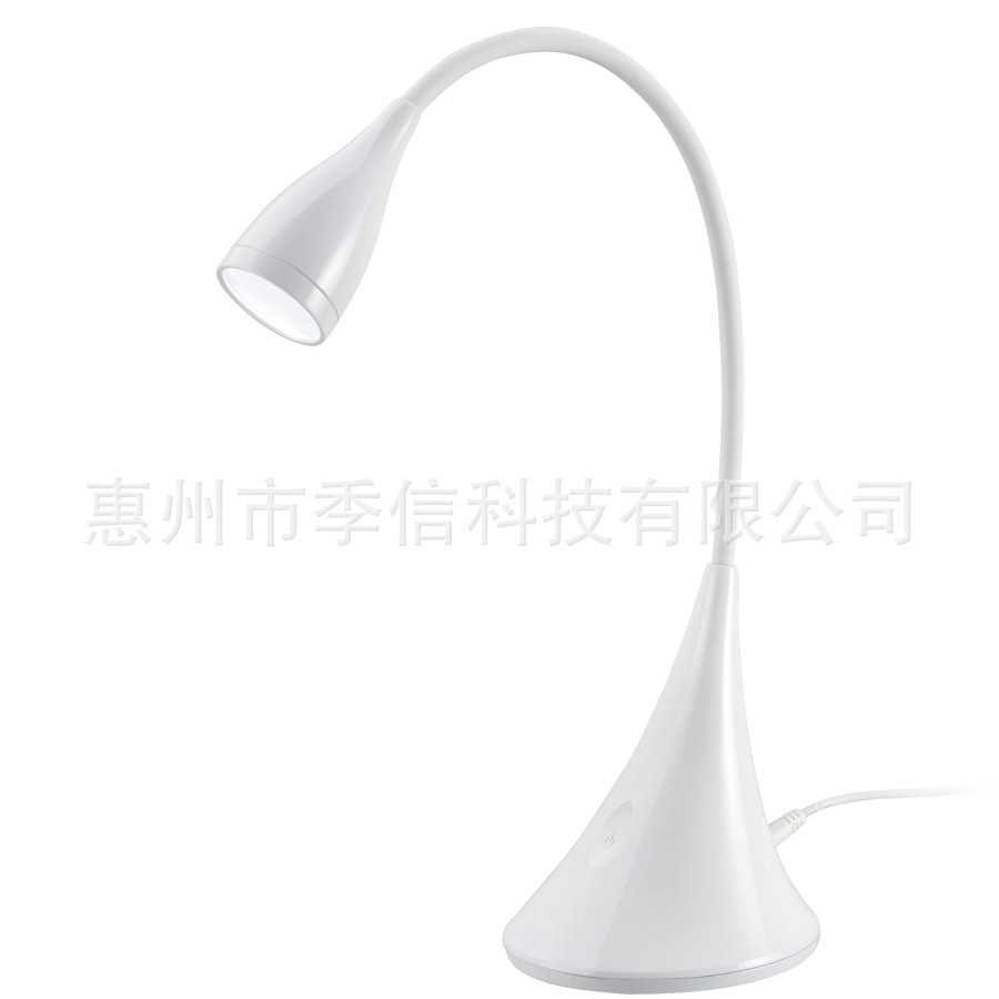 厂家直供5W触摸开关三档调光软管可折叠学习工作阅读护眼led台灯