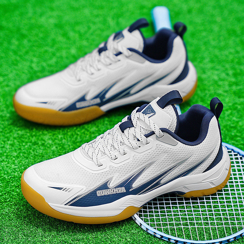 Nuevos zapatos de bádminton transfronterizos para parejas respirables y amortiguadores, tenis, voleibol, tenis de mesa, zapatos de entrenamiento deportivo image 4