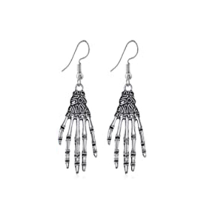 Gothic Cat Spider Alloy Women's Drop Earrings 1 Pair display picture 4