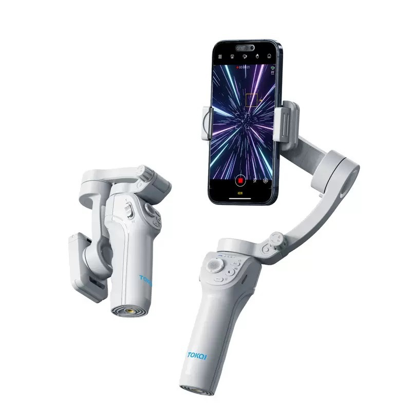 新製品M01手持ち雲台三軸携帯電話安定器手ぶれ補正スマート顔写真撮影生中継安定器|undefined