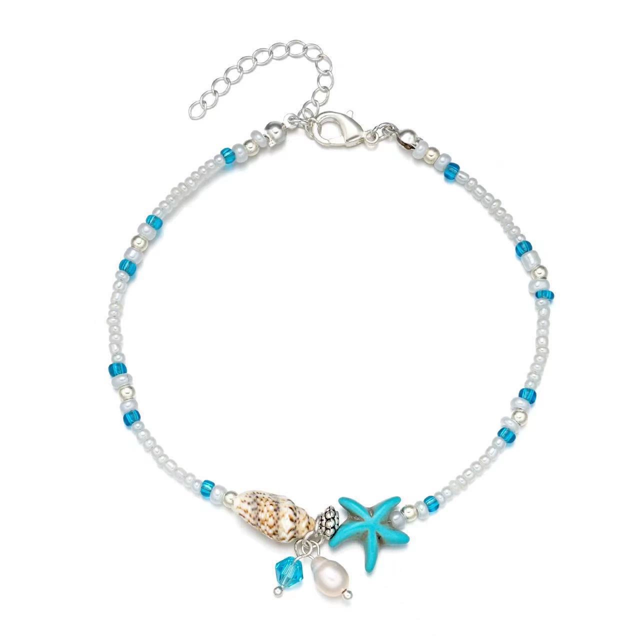 (), морская anklet браслет, Amazon, европейский стиль