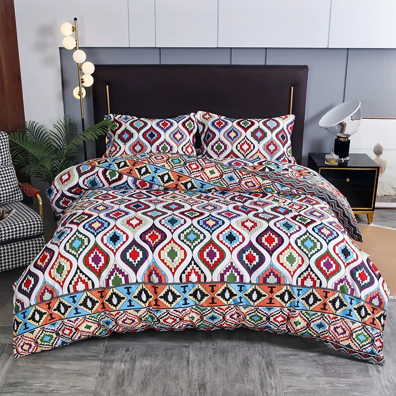 Кросс -граница AliExpress Amazon Wishebay Bohemian европейский и американский мрамор мрамор три четыре комплекта три четыре комплекта оптовый