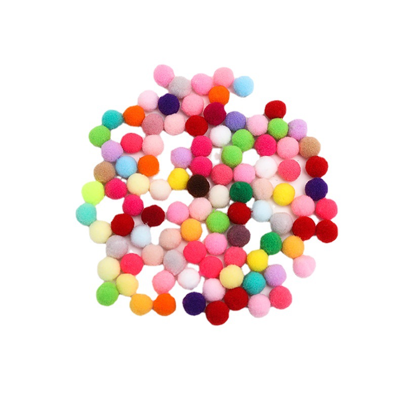 Bola de lana spot poliéster color tamaño peluche bricolaje accesorios hechos a mano juguetes de alta elasticidad bola de lana envío gratis