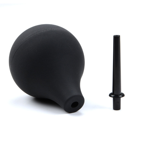 New sm black red enema irrigator for men and women anal and intestinal irrigator adult sex toys on behalf of