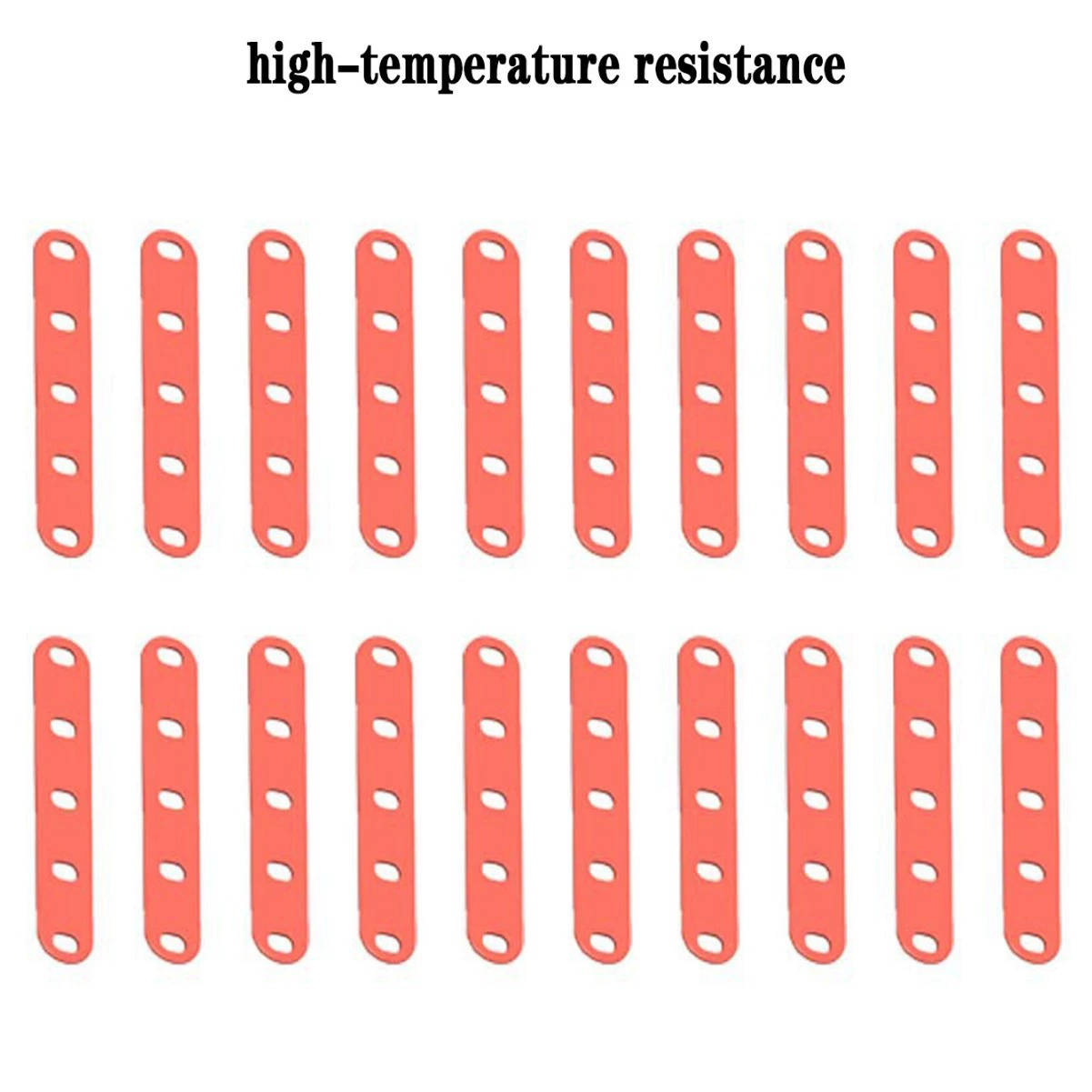 Резинка для химической завивки No Mark Резинка для волос для парикмахерской Парикмахерская Специальная высокотемпературная резинка, меняющая цвет, 20 предметов C-типа