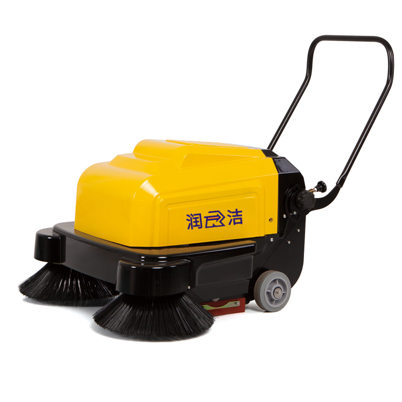 手推式扫地机 工业 润洁牌学校车间厂房工厂电动电瓶式吸尘扫地