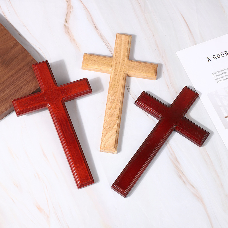 Solid Wood Cross Ornaments, Modern Minimalist Home Decor, Wooden Craft Ornaments, Wholesale in Stock Solid Wood Cross Ornaments, Modern Minimalist Home Decor, Wooden Craft Ornaments, Wholesale in Stock