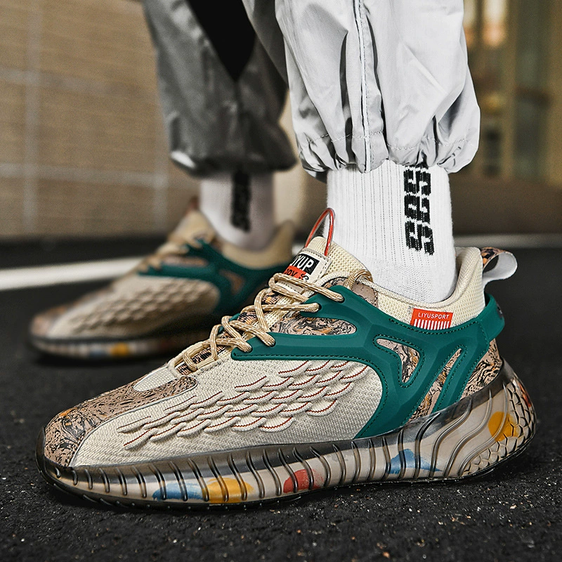 Удобная повседневная обувь, зимние кроссовки для бега с технологией flyknit, мягкая подошва