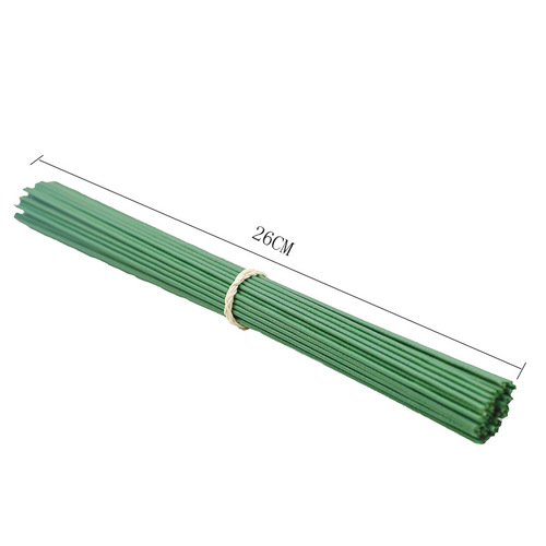 Simulated lead wire coated flower pole, soap flower hydrangea flower arrangement pole, making accessories DIY handmade flower pole