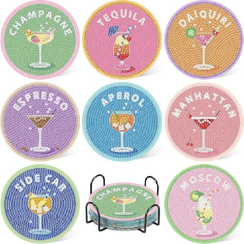 Transfronterizo para 5D pintura de diamantes artística cojín de taza creativo nuevo estilo de animación DIY pintura de diamantes decoración cojín de taza