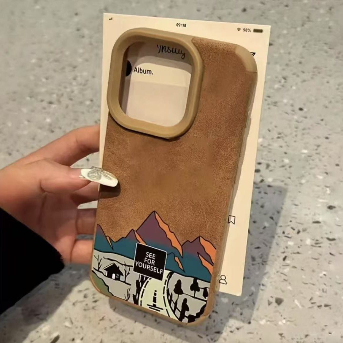 Comercio exterior nuevo tipo aplicable funda para teléfono móvil iphone16 Europa y América Apple 15promax/14 piel de cordero 13/12/11X