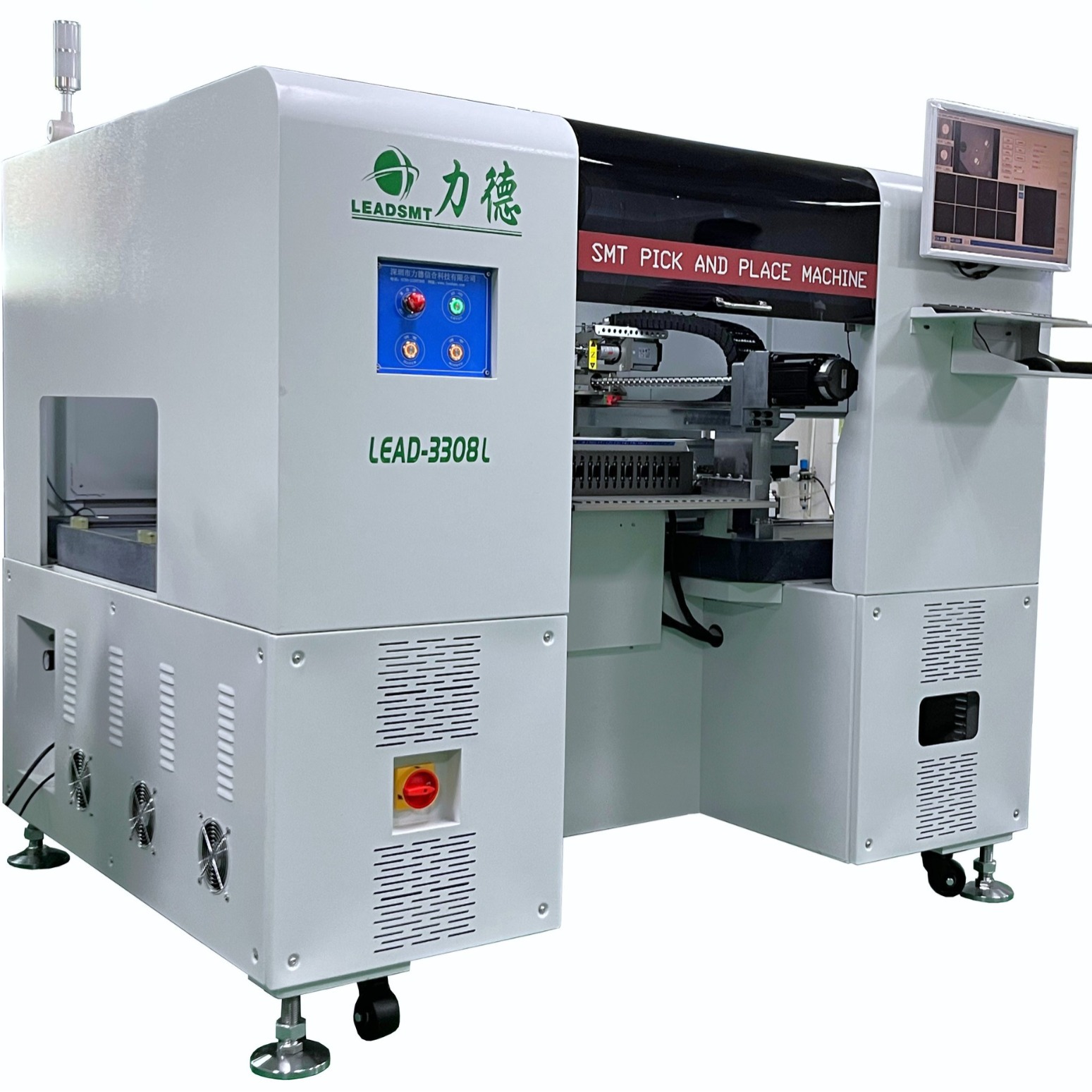 供应1.2米在线式高速LED贴片机，全自动智能化贴片机