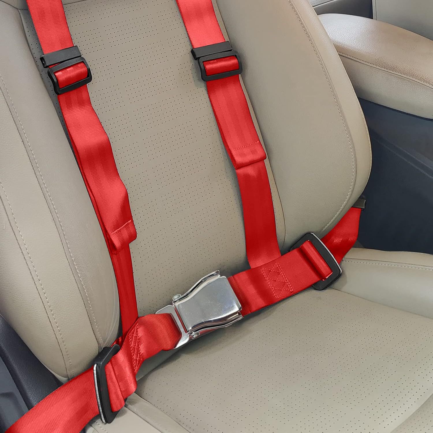 Car Four-Point Seat Belt for Utv Ssv Go Kart Off-Road Vehicle Go-Kart Safety Belt