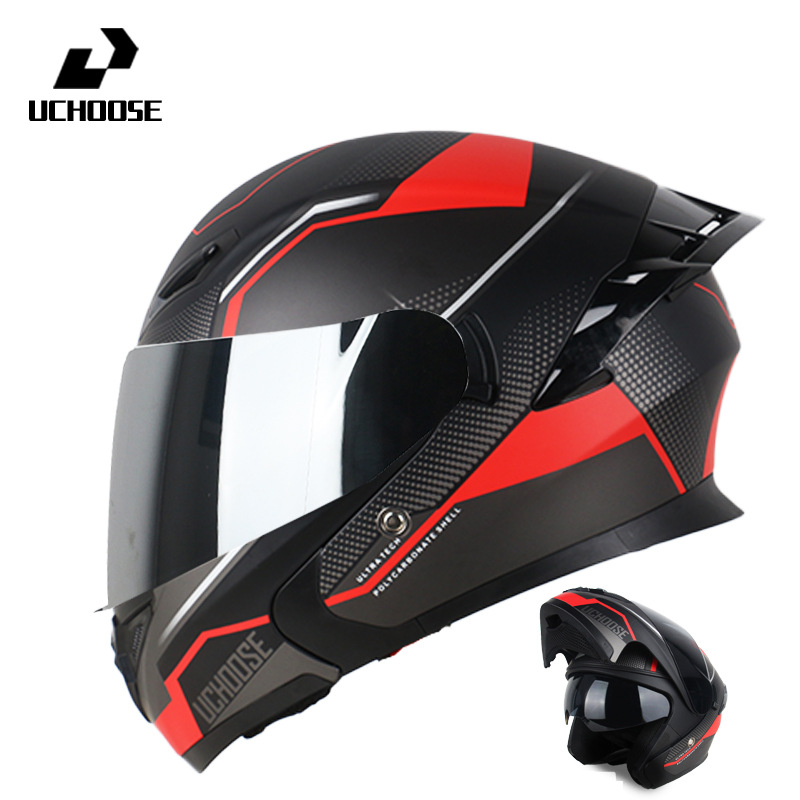Casco de motocicleta certificado 3C con Bluetooth seguro retro ciclismo completo cubierto por todas las estaciones universal