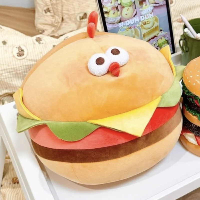 Cute Fun Burger Chicken Pizza Chicken Dictionary Chicken Halloween Chicken Pillow Doll Cartoon Gift Plush Toy Cute Fun Burger Chicken Pizza Chicken Dictionary Chicken Halloween Chicken Pillow Doll Cartoon Gift Plush Toy
