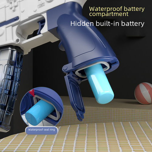 Cross-border new children's summer outdoor beach electric water gun with large capacity high-pressure continuous firing M416 water squirting toy