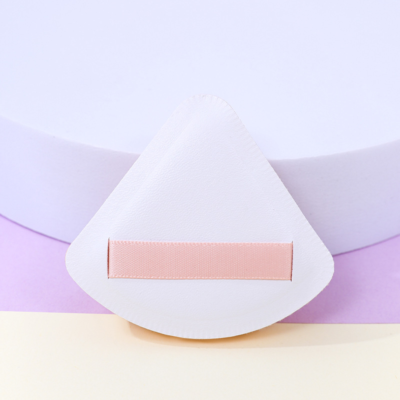 Puff de algodón de azúcar triangular personalizado de fábrica no come polvo súper suave y grueso esponja de maquillaje colchón de aire herramientas de belleza al por mayor