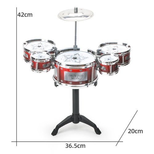 Drum set for children beginners children's toys 1-3-6 years old jazz drum 2-4 little boys 5 gifts 8 girls