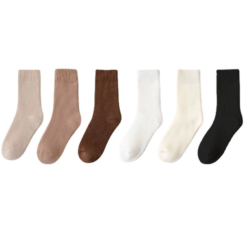 Демисезонные теплые носки, цветной полотенчик для беременных, середина голени