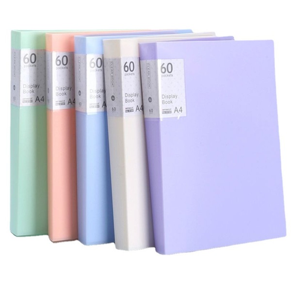 A4 Transparent Data Book Page File Folder Multi -layer Folder…