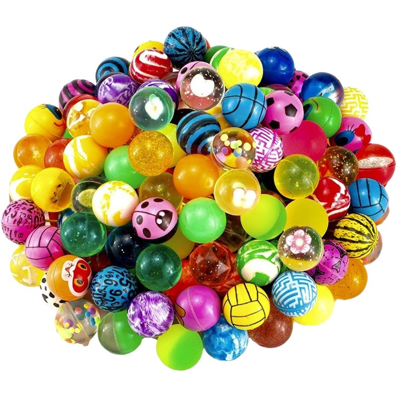Victor No. 32 elastic ball wholesale one yuan egg twisting machine pinball children's toy bouncing ball