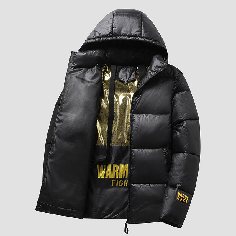 Chaqueta Acolchada de Grafeno para Hombre de Nailon y Poliéster Térmica Engrosada para Invierno image 3