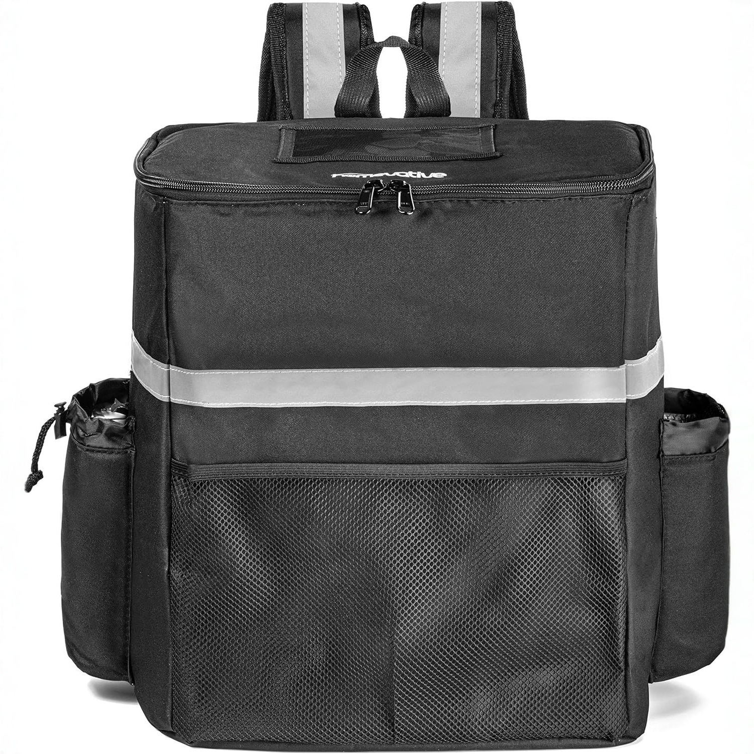 国境を越えた特別なショルダー断熱バッグ 35L ピザテイクアウトボックス厚みのある大容量ショルダーアウトドアピクニックアイスバッグ