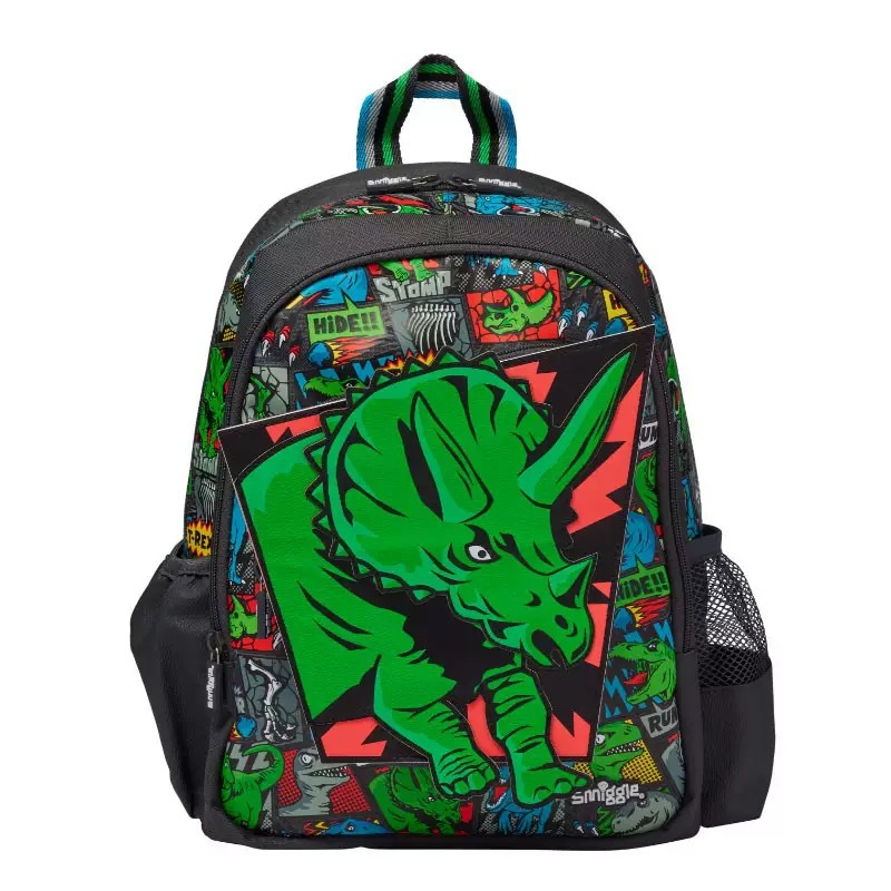 Australia Smiggle caricatura mochila de tamaño medio jardín de infantes mochila de hombro 3D con sombrero de caricatura