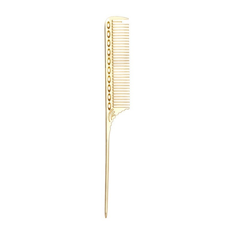 Space comb tip style rich gold
