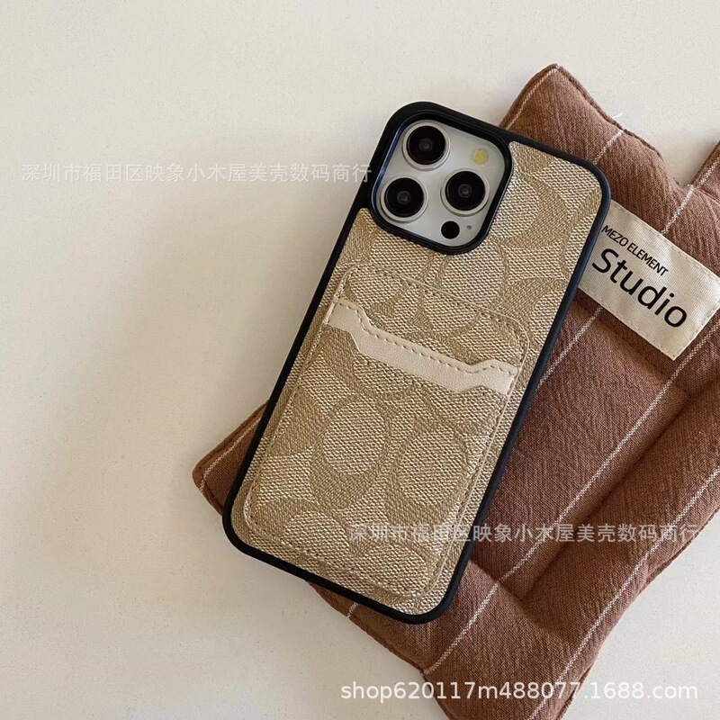 潮牌拼接双插卡iphone17手机壳零钱卡包15promax保护14promax防摔|undefined