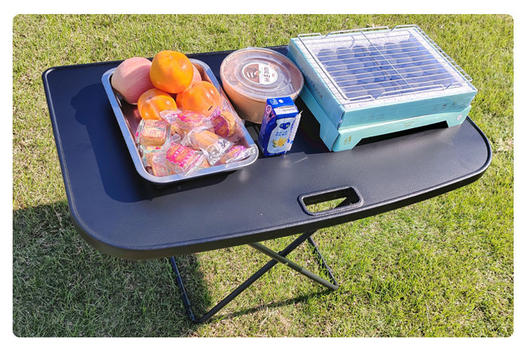 For Huanxin Tesla model/3 trunk small table board car portable folding camping picnic table