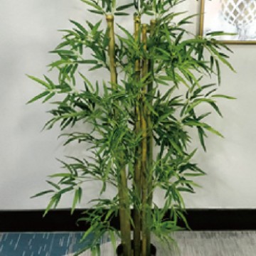 Simulación de plantas de bambú, decoración del hogar interior y exterior, paisajismo, plantas artificiales en macetas, decoración de jardín de hotel de bambú falso, plantas en macetas