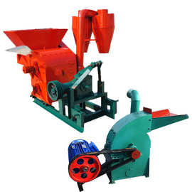 厂家出售秸秆饲料粉碎机 牧草打糠机图片 多种型号粉碎机价格