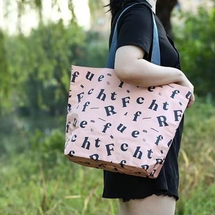 Customized Double Hand Pp Woven Tote Bag Recyclable Polypropylene Coated Bag Woven Laminated Shopping Bag