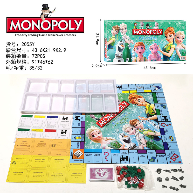 外国貿易英語版モノポリー名所と遺跡海賊モノポリーカードボードゲームおもちゃ|undefined