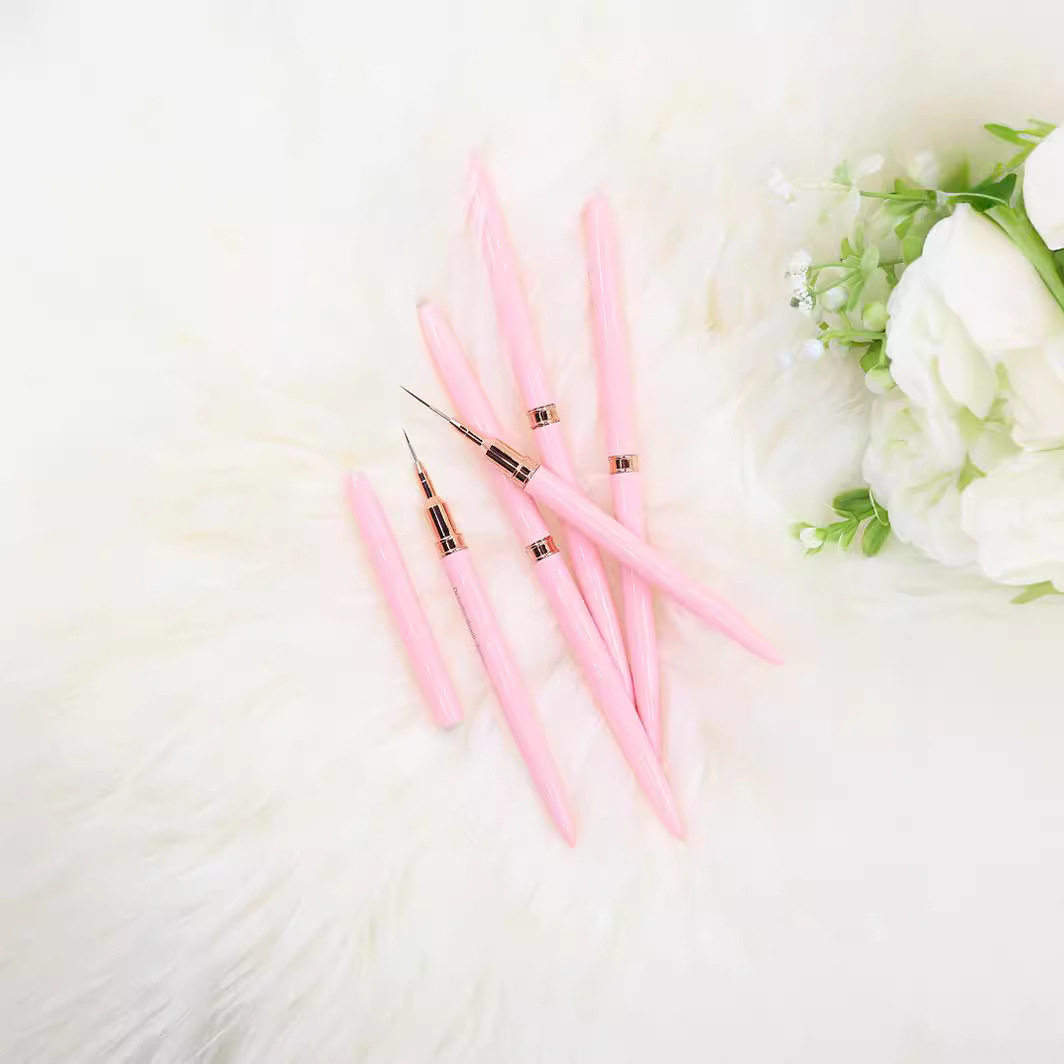 Salón de uñas recomendado dibujo de uñas pluma traje gancho dibujo línea pintura salón de uñas ventas directas de la fábrica especial