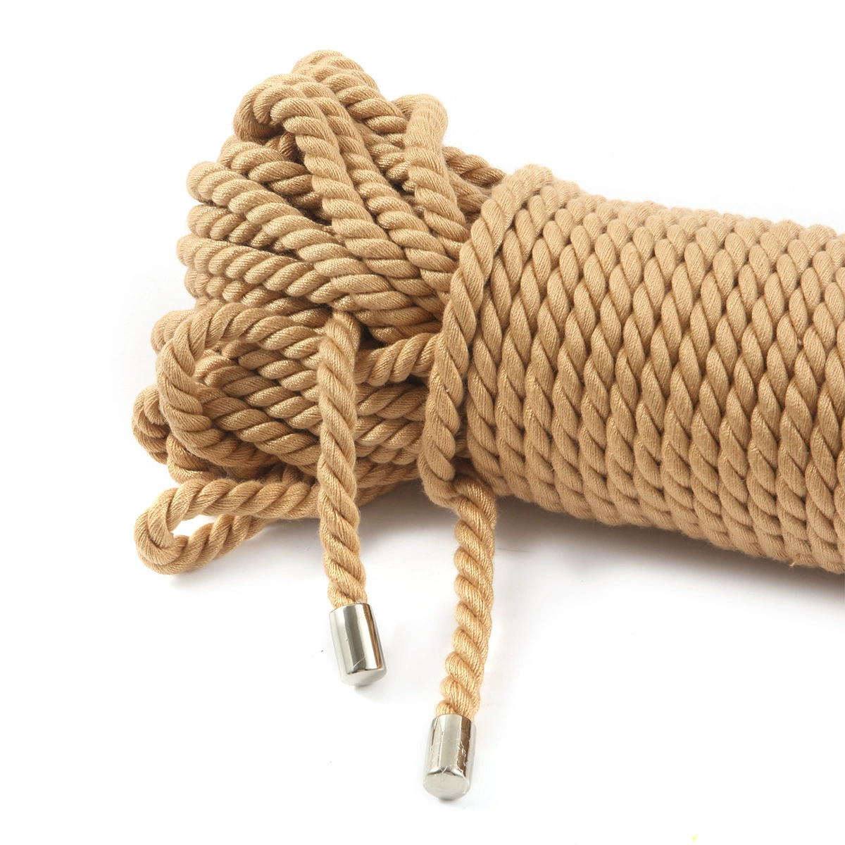 Петля бондажная верёвка 10 м лен/хлопок, мягкая braided tie rope для ограничений взрослых