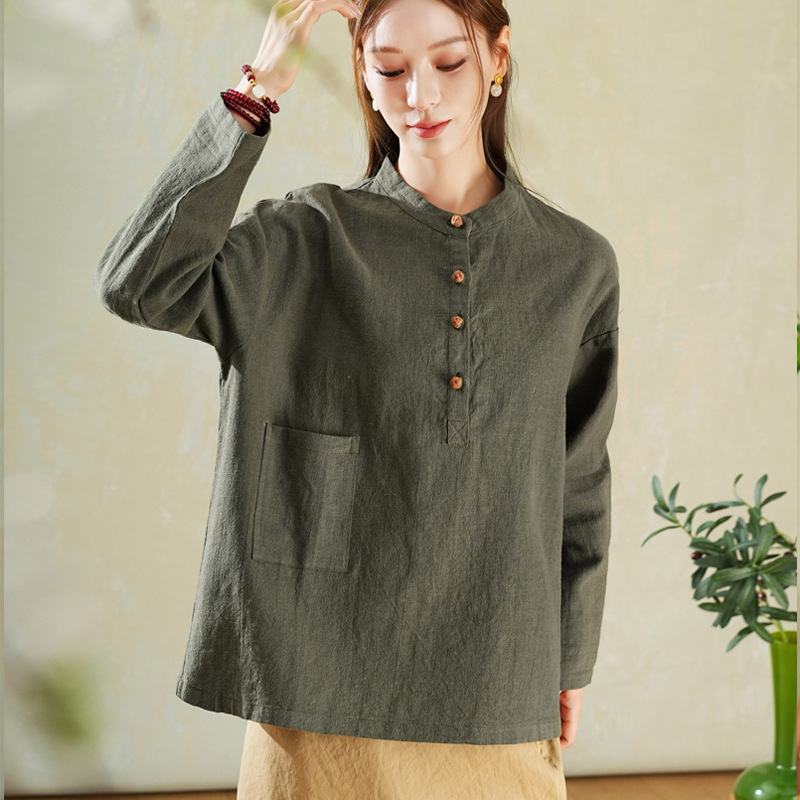 Dark green long sleeves