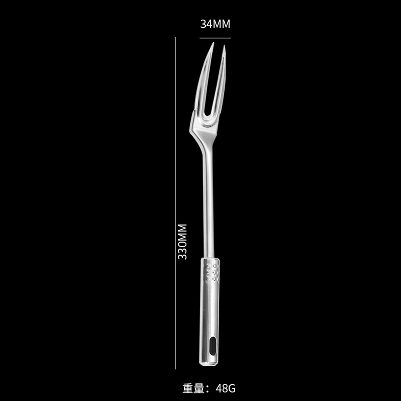 ステンレス鍋シャベルキッチン家庭用調理スプーンスプーン炒め物シャベルスプーン肉フォークスプーン台所用品|undefined