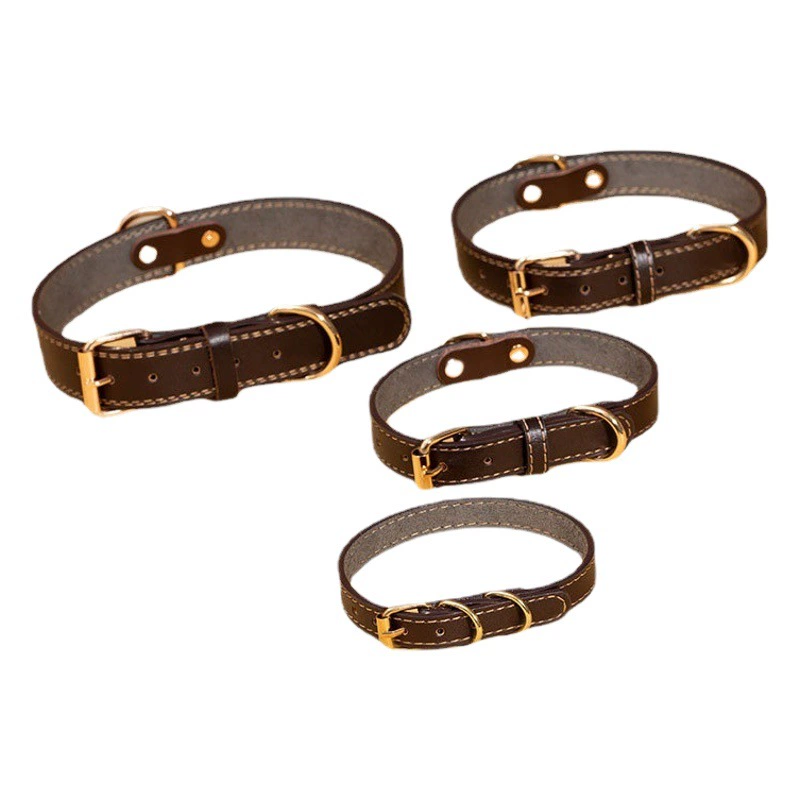 Трансграничная новая собака PUpu кожаный поводок ошейник поводок прочный маленький и большой собачий универсальный 1,3 1,5 м