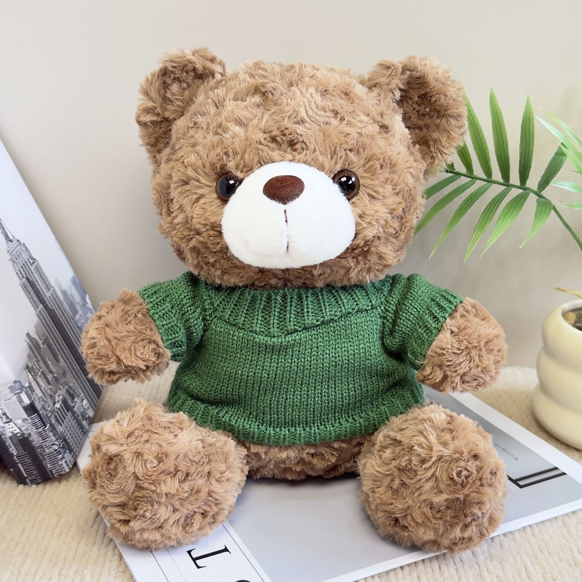 Osos de peluche abrazar osos muñecas muñecas agarrar muñecas regalo para niños impresión LOGO regalo juguetes de peluche