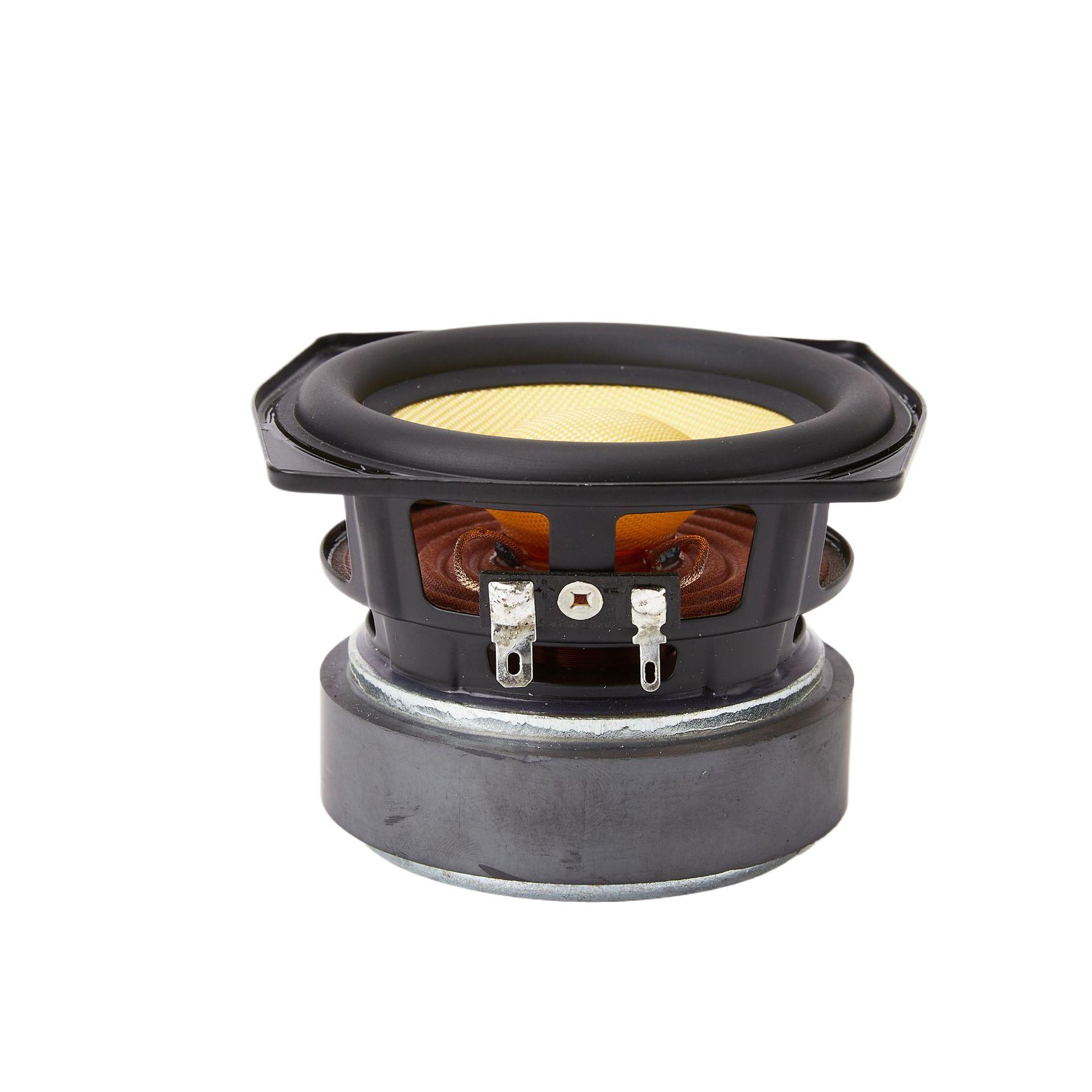 Nuevo altavoz de alta fidelidad Golden Legend de 4 pulgadas de fibra de vidrio de rango completo de 4 ohmios y 60W God of War 2 con graves pesados.