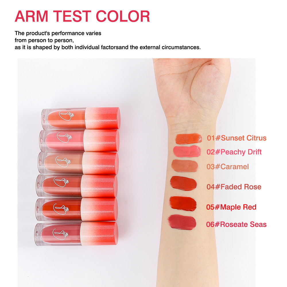 Exclusive Low Saturation Matte Liquid Blush Multi Use Enhance Skin Tone Beauty Product_voghion.com