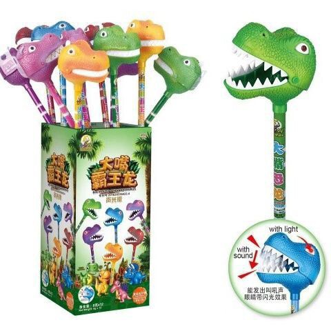 Little Lefeng Big Mouth Dinosaur Long Neck Tyrannosaurus Rex Sound Flash Children's Creative Toys Children's Gifts Wholesale