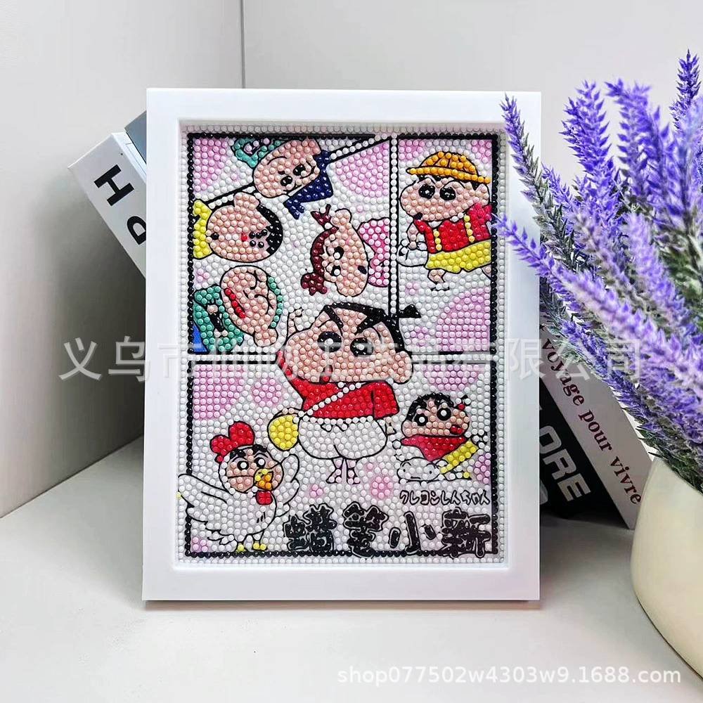 Набор для алмазной живописи Sanrio Kuromi, 17×22 см пластиковая рамка, набор для творчества DIY для детей