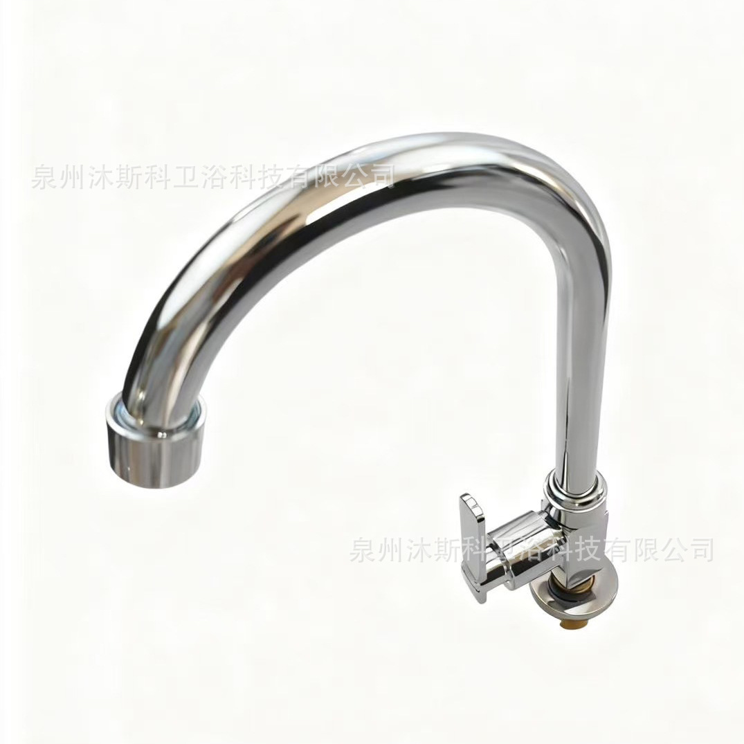China calefacción al por mayor aleación de cobre cuadrangular una sola olla de verduras frías grifo vertical grifo único interruptor de válvula de agua fría image 2