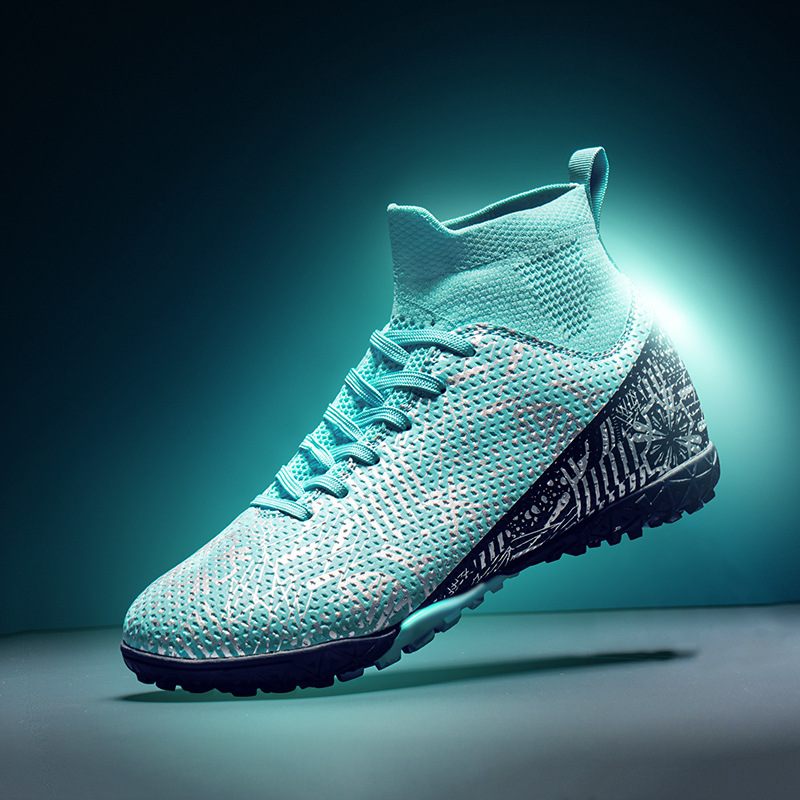 High Top Camo World Cup Long Broken Nail Match Kinder und Erwachsene Sonderangebot Fußballschuhe für Herren_voghion.com